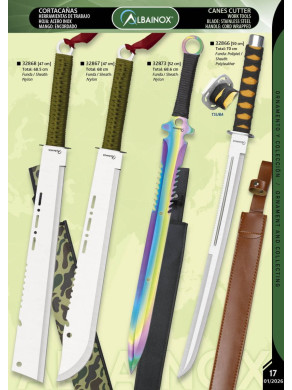 CORTACAÑAS O CORTACAÑAS ESTILO KATANA ALBAINOX