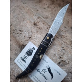 NAVAJA DAMASCO PUNTA DECORADA 849