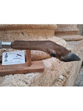 NAVAJA PATA DE CIERVO ARTESANA ÚNICA