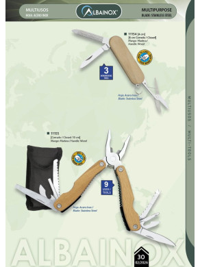 MULTIUSOS MINI O ALICATE MADERA