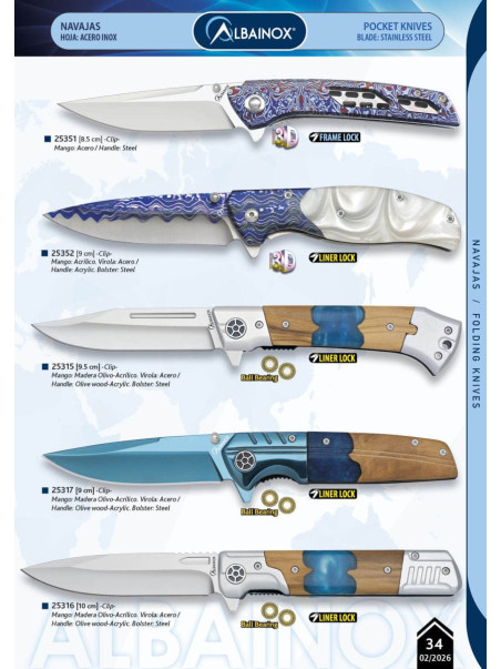 NAVAJA DECORADA FANTASIA