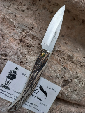 NAVAJA P8A CIERVO MUELA