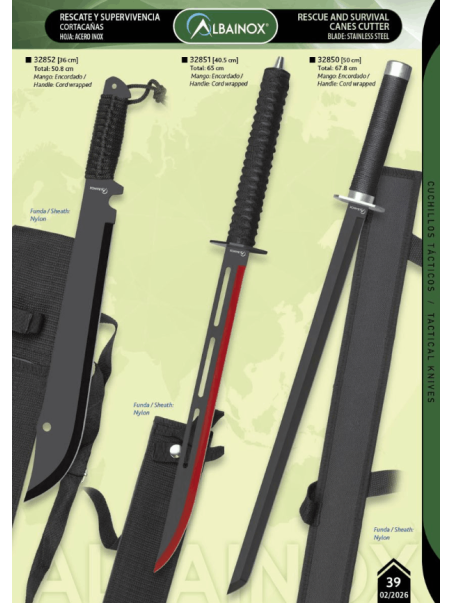 CORTACAÑAS RESCATE Y SUPERVIVENCIA