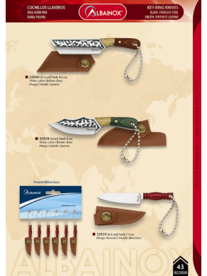 NOVEDAD LLAVERO MINI CUCHILLO