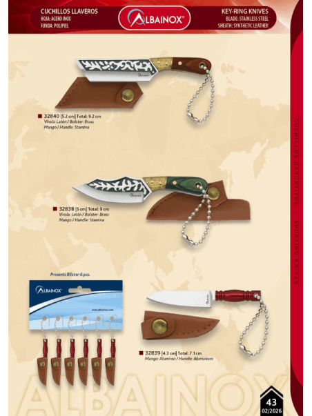 NOVEDAD LLAVERO MINI CUCHILLO