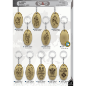 LLAVERO MADERA CAZA GRABACIÓN LÁSER