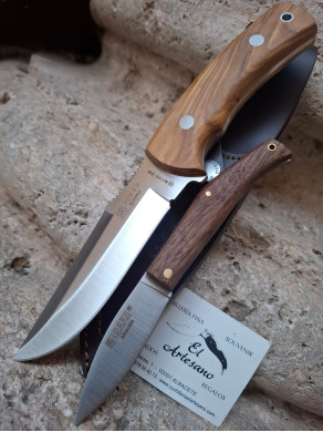 SÚPER OFERTA CUCHILLO GAMO Y NAVAJA CAMPERA NOGAL JOKER