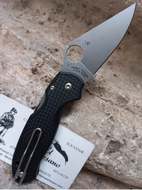 NAVAJA SPYDERCO PARA 3 NEGRO