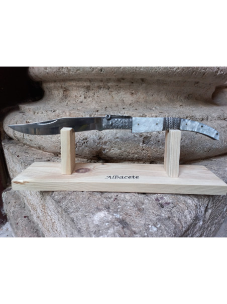 NAVAJA ÁRABE SEDA PERLA N55AD