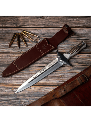 CUCHILLO REMATE FACOCHERO 105-C CIERVO