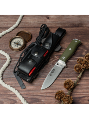 NOVEDAD CUCHILLO MT5 CUDEMAN 120-GV G10 VERDE