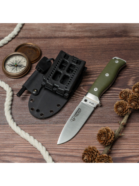 NOVEDAD CUCHILLO MT5 CUDEMAN 120-GV G10 VERDE