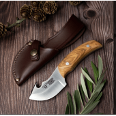 CUCHILLO DESOLLADOR CUDEMAN HAAKON 137-L OLIVO
