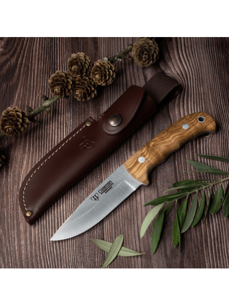 CUCHILLO CAZA CUDEMAN 147-L OLIVO
