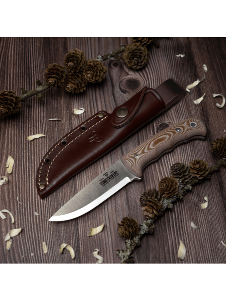 CUCHILLO BUSHCRAFT CUDEMAN 148-X MARRÓN