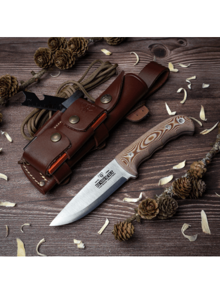CUCHILLO BUSHCRAFT CUDEMAN 148-MC KIT COMPLETO