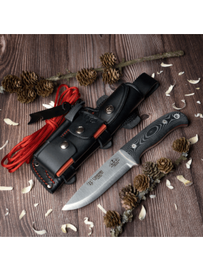 CUCHILLO CUDEMAN ENT 158-MC MIKARTA NEGRA KIT COMPLETO
