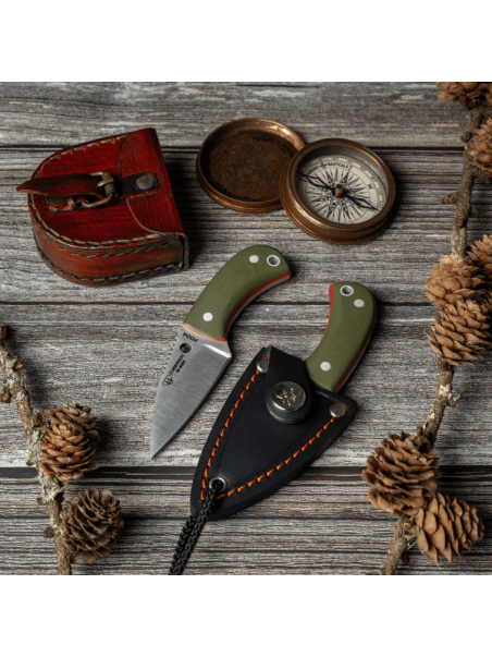 SÚPER OFERTA CUCHILLO YODA MIKARTA CANVAS VERDE 200F