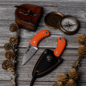 CUCHILLO YODA CUDEMAN 200-J G10 NARANJA