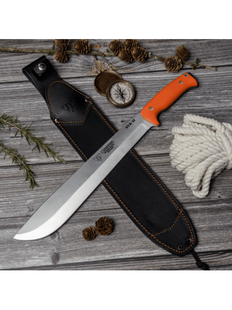 MACHETE CORTACAÑAS SVK II CUDEMAN 252-J G10 NARANJA