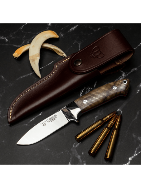 CUCHILLO HUNTING AKELEY CUDEMAN NOGAL 254-G