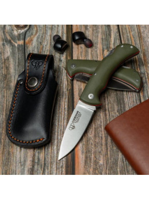 NOVEDAD NAVAJA ATHENEA CUDEMAN G10 VERDE 345-GVF FUNDA