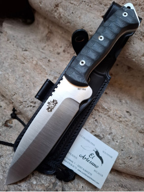 SÚPER OFERTA CUCHILLO CELTIBERO MIKARTA NEGRA CDS