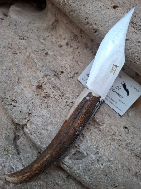 NAVAJA PUNTA DE CIERVO ARTESANA PALANQUILLA 771