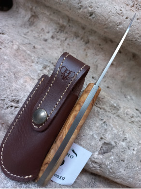 NAVAJA PASTORA CUDEMAN OLIVO CON FUNDA 418-LF