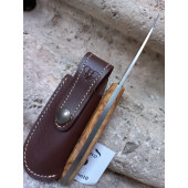 NAVAJA PASTORA CUDEMAN OLIVO CON FUNDA 418-LF