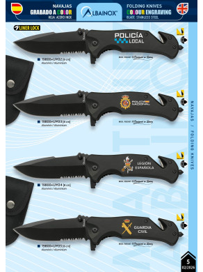 NAVAJA ALUMINIO SIERRA CUERPOS ESPECIALES COLOR