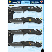 NAVAJA ALUMINIO CUERPOS ESPECIALES COLOR 8,5 CM