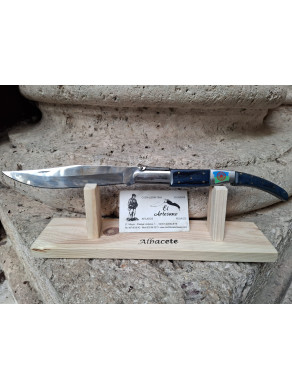 NAVAJA ÁRABE CARRACA AZUL BANDERA GITANA