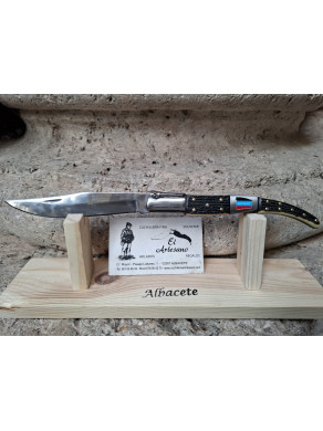 NAVAJA ÁRABE CARRACA BANDERA MERCHEROS IMIT. CIERVO