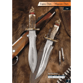 CUCHILLO MUELA LUPUS O MAGNUM DAMASCO
