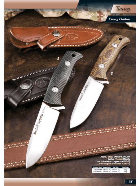 NOVEDAD CUCHILLO TUAREG  MUELA