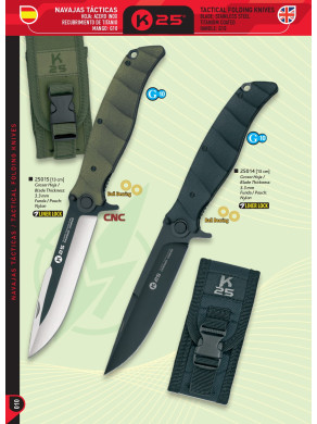 NOVEDAD NAVAJA TÁCTICA G10 RECUBRIMIENTO TITANIO