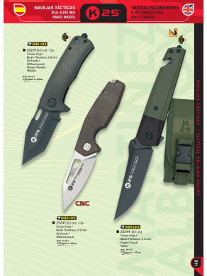 NOVEDAD NAVAJA TÁCTICA K25 MIKARTA