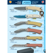 NAVAJA DAMASCO MANGO ACRÍLICO O HIGONOKAMI