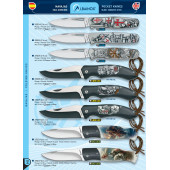 NOVEDAD NAVAJA TEMPLARIA DECORADA