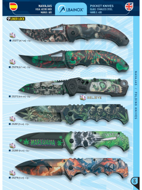 NAVAJA FANTASÍA RELIEVE 3D