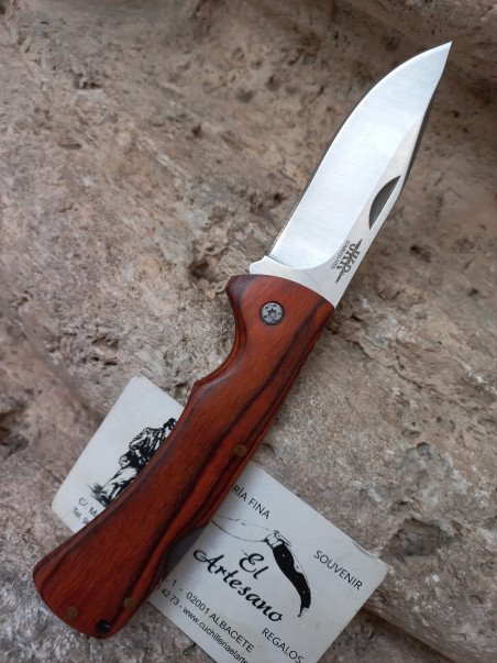 NAVAJA JOKER MADERA ROJA CAZA