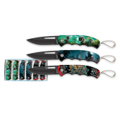 SET 6 NAVAJAS IMPRESIÓN 3D CALAVERAS