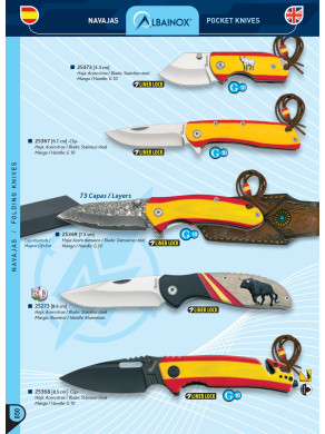 NOVEDAD NAVAJA BANDERA DE ESPAÑA