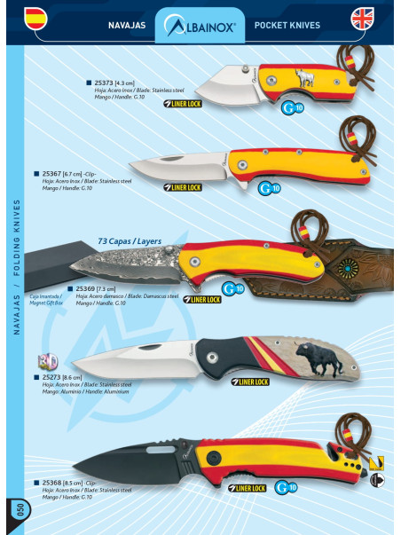 NOVEDAD NAVAJA BANDERA DE ESPAÑA