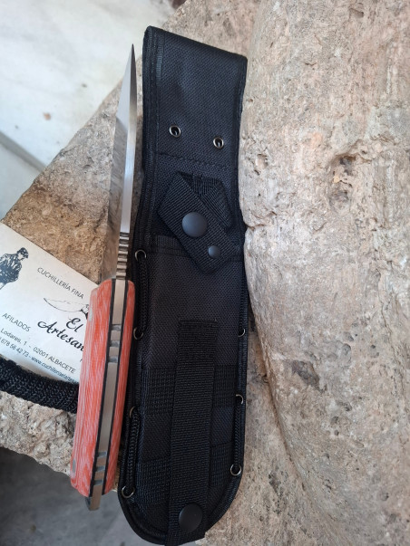 SÚPER OFERTA CUCHILLO CHACAL NARANJA J&V