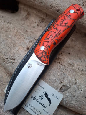 SÚPER OFERTA CUCHILLO DROP XS NARANJA PANTANO DEL DESIERTO