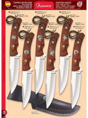 NOEVDAD CUCHILLO CAZA CNC PIN ANIMALES