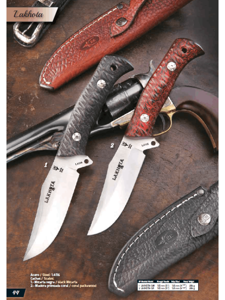 NOVEDAD CUCHILLO LAKHOTA DE MUELA