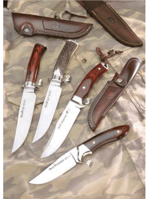 CUCHILLOS DE MONTE ELK , HUSKY E COL